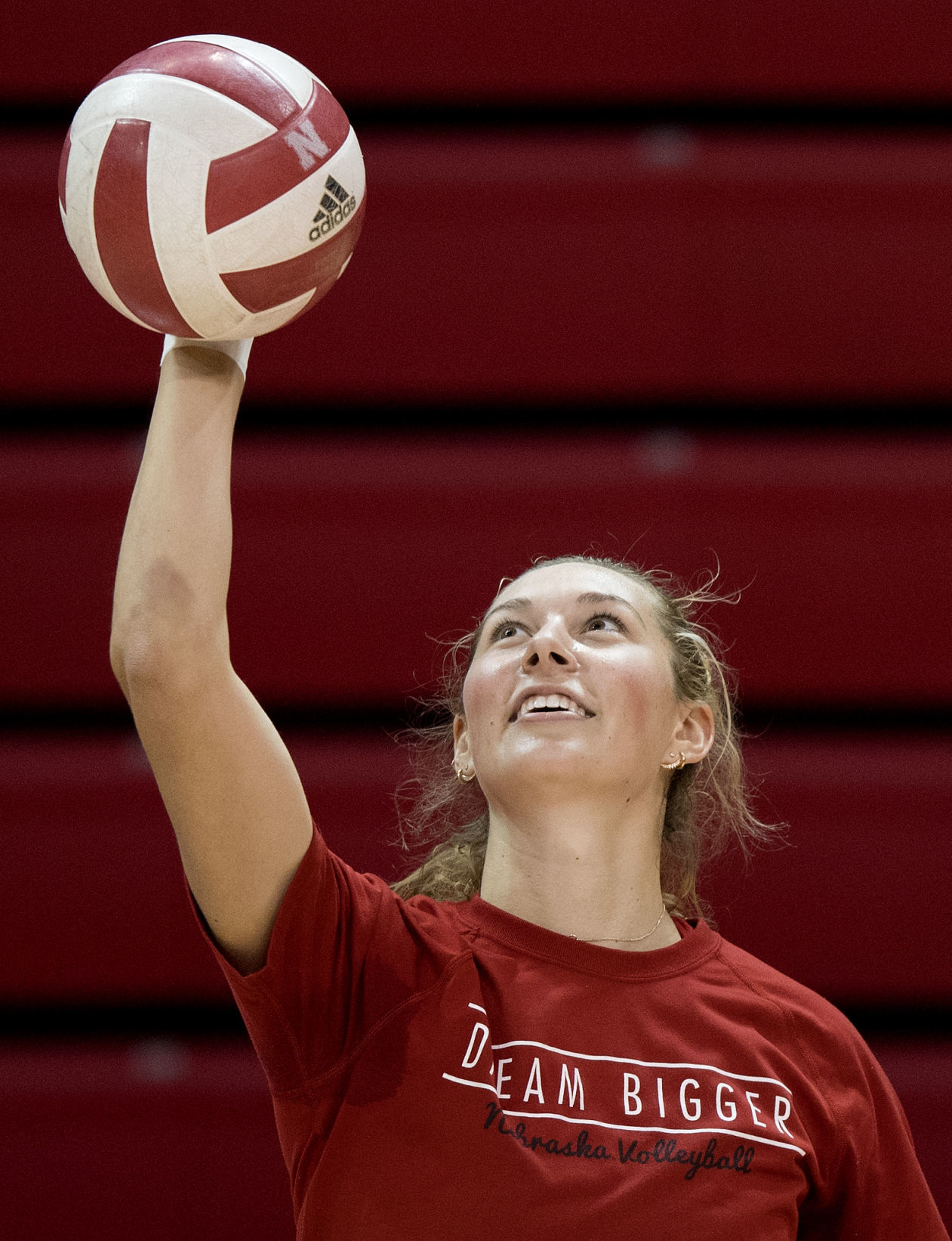 Nebraska Volleyball Spring Practice, 3.29